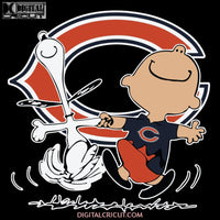 Chicago Bears Svg, Snoopy And Peanut Svg, Cricut File, Clipart, NFL Svg, Football Svg, Sport Svg, Love Football Svg, Png, Eps, Dxf 2