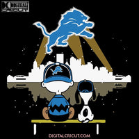 Detroit Lions Svg, Snoopy And Peanut Svg, Cricut File, Clipart, NFL Svg, Football Svg, Sport Svg, Love Football Svg, Png, Eps, Dxf