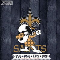New Orleans Saints Snoopy Dabbing Svg, NFL Svg, Football Svg, Cricut File, Svg