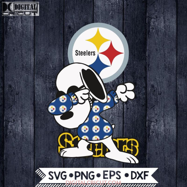 Pittsburgh Steelers Snoopy Dabbing Svg, NFL Svg, Football Svg, Cricut File, Svg