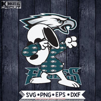 Philadelphia Eagles Snoopy Dabbing Svg, NFL Svg, Football Svg, Cricut File, Svg