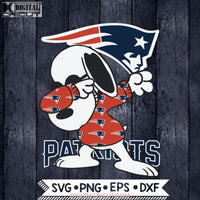 New England Patriots Snoopy Dabbing Svg, NFL Svg, Football Svg, Cricut File, Svg