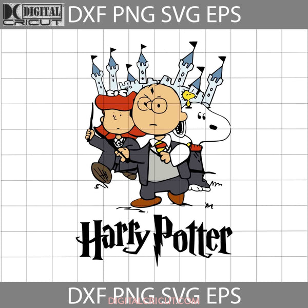 Snoopy And Charlie Brown Lucy Van Pelt Peanuts Svg Magic School Witch Halloween Gift Cricut File