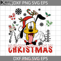 Dog Reindeer Svg Christmas Cricut File Clipart Png Eps Dxf