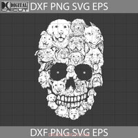 Dog Skull Svg Pitbull Cogi Svg Animals Cricut File Clipart Png Eps Dxf