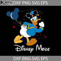 Donald Duck Svg Happy Cartoon Cricut File Clipart Png Eps Dxf