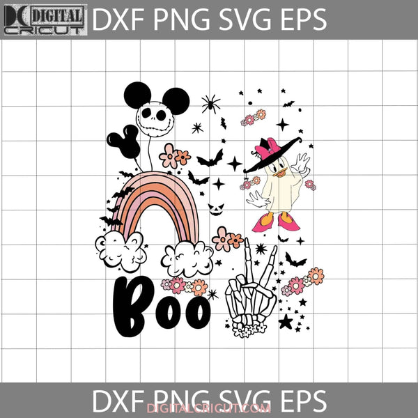 Duck Boo Svg Cute Ghost Svg Halloween Cricut File Clipart Png Eps Dxf