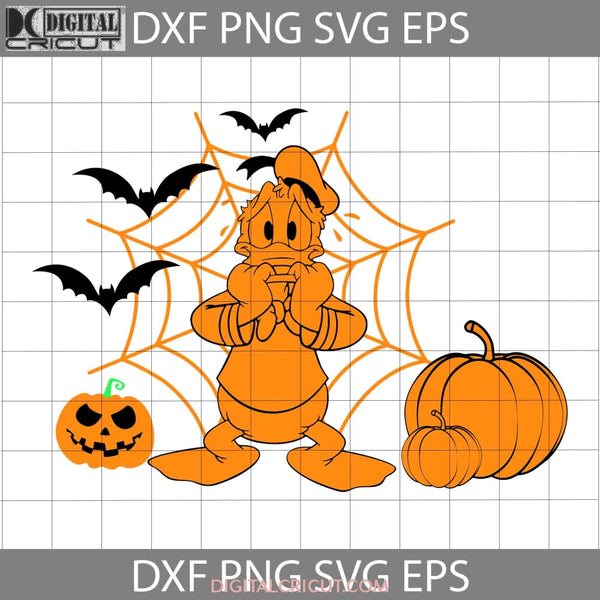 Duck Halloween Pumpkin Bat Life Svg Cricut File Clipart Png Eps Dxf