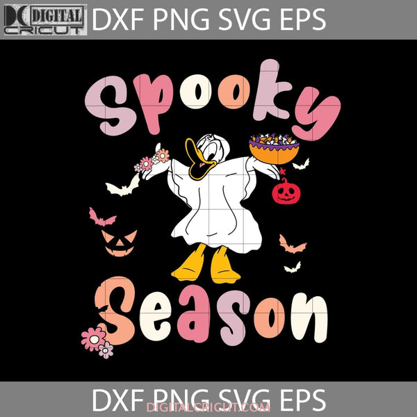 Duck Spooky Svg Season Ghost Halloween Cricut File Clipart Png Eps Dxf