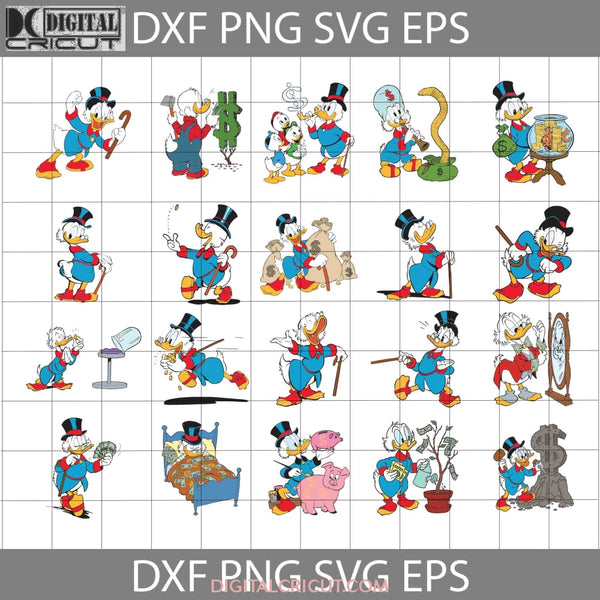 Duck Svg Cartoon Cricut File Clipart Png Eps Dxf