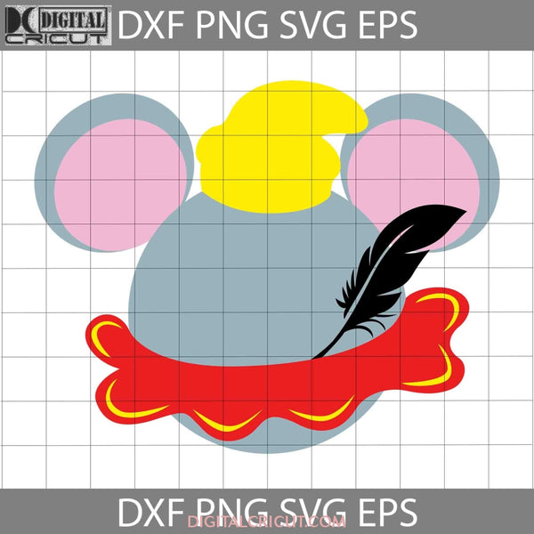 Dumbo Ears Instant Mouse Svg Cartoon Cricut File Clipart Png Eps Dxf