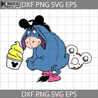 Eeyore Svg With Balloon Cartoon Cricut File Clipart Png Eps Dxf