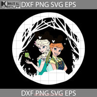 Elsa Svg Anna Forest Frozen 2 & Cartoon Cricut File Clipart Png Eps Dxf