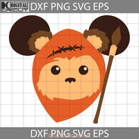 Ewok Ears Mouse Svg Cartoon Cricut File Clipart Png Eps Dxf