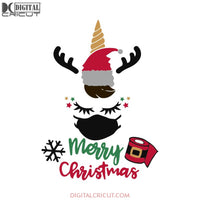 Face Deer Merry Christmas Svg, Santa Svg, Snowman Svg, Christmas Svg, Merry Christmas Svg, Bake Svg, Cake Svg, Cricut File, Clipart, Svg, Png, Eps, Dxf