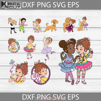 Fancy Nancy Svg Bundle Cartoon Cricut File Clipart Png Eps Dxf