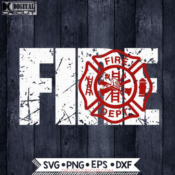 Firefighter Svg, Firefighter Cut File, Cricut, Svg