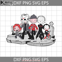 Scary Friends Svg Chucky Svg Pennywise Freddy Jason Halloween Gift Cricut File Clipart Png Eps Dxf