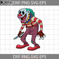 Freddy Clown Svg Halloween Svg Gift Cricut File Clipart Png Eps Dxf