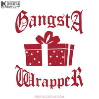 Gangsta Wrapper Svg, Christmas Svg, Merry Christmas Svg, Mickey Svg, Disney Christmas Svg, Cricut File, Clipart, Svg, Png, Eps, Dxf