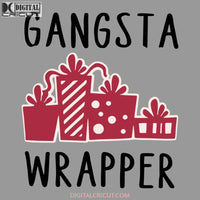 Gangsta Wrapper Svg, Christmas Svg, Merry Christmas Svg, Mickey Svg, Disney Christmas Svg, Cricut File, Clipart, Svg, Png, Eps, Dxf1