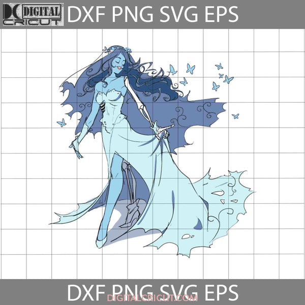 Corpse Bride Svg Scary Halloween Svg Hallowen Gift Cricut File Clipart Png Eps Dxf