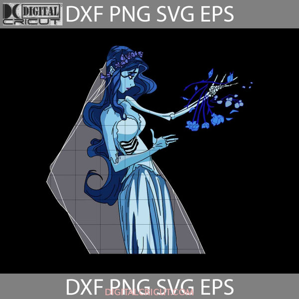 Corpse Bride Svg Scary Halloween Svg Hallowen Gift Cricut File Clipart Png Eps Dxf