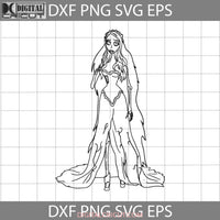 Corpse Bride Svg Scary Halloween Svg Hallowen Gift Cricut File Clipart Png Eps Dxf