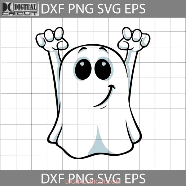 Ghost Svg Halloween Gift Svg Funny Cuties Horror Cricut File Clipart Png Eps Dxf