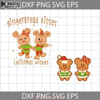 Gingerbread Svg Kisses Bundle Christmas Cricut File Clipart Png Eps Dxf