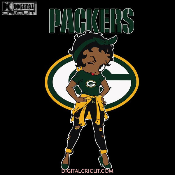 Betty Boop Svg, Green Bay Packers Svg, NFL Svg, Football Svg, Cricut File, Clipart, Mickey Svg, Love Football Svg, Png, Eps, Dxf