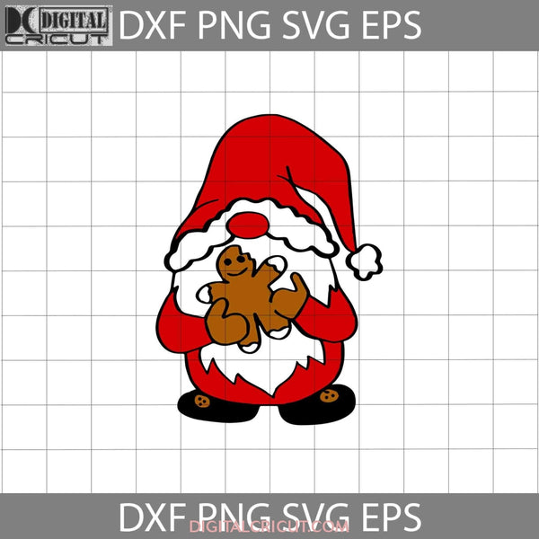 Gnome Santa Claus Svg Christmas Svg Gift Svg Cricut File Clipart Png Eps Dxf