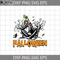 Goofy Skeleton Halloween Svg Cricut File Clipart Png Eps Dxf