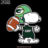 Green Bay Packers Snoopy Players Funny Svg, NFL Svg, Football Svg, Cricut File, Clipart, Snoopy Svg, Love Football Svg, Png, Eps, Dxf