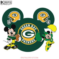 Green Bay Packers Svg, Packers Quotes, Cricut Silhouette, Clipart, NFL Svg, Football Svg, Sport Svg, Packers Football Svg, Disney Svg