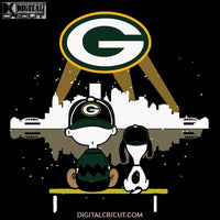 Green Bay Packers Svg, Snoopy And Peanut Svg, Cricut File, Clipart, NFL Svg, Football Svg, Sport Svg, Love Football Svg, Png, Eps, Dxf