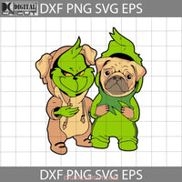 Grinch And Puppy Dog Costume Svg Halloween Gift Funny Cuties Horror Cricut File Clipart Png Eps Dxf