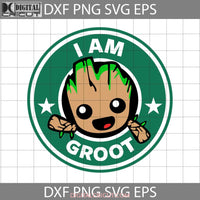 Groot Starbucks Svg Baby Svg Cartoon Cricut File Clipart Png Eps Dxf