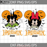 Halloween 2022 Svg Mickey Minnie Happy Svg Cricut File Clipart Png Eps Dxf