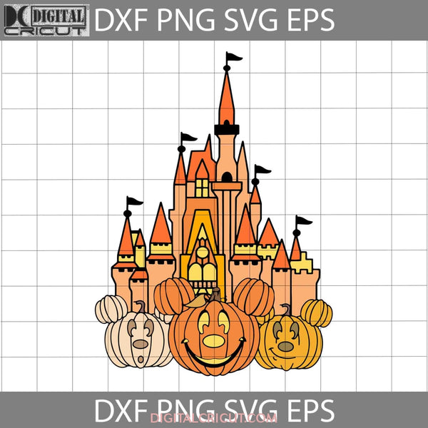 Halloween Mickey Castle Svg Svg Cricut File Clipart Png Eps Dxf