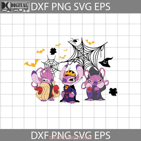 Halloween Costume Svg Angel Inspired Evil Queen Cruella De Vil Witches Svg Cricut File Clipart Png