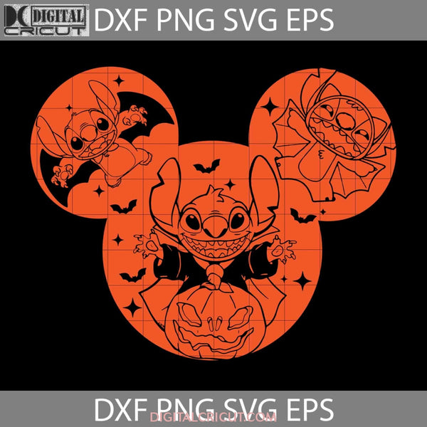 Stitch Halloween Costume Svg Cricut File Clipart Png Eps Dxf