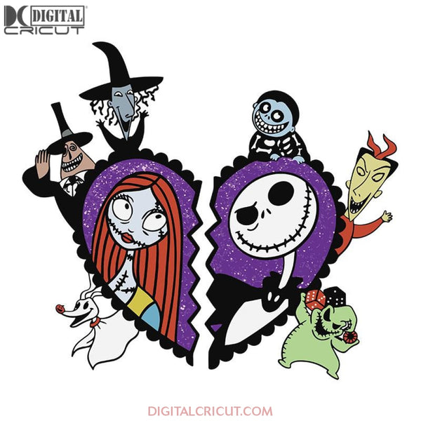 Jack and Sally Svg, Sally svg, Jack Skellington svg, Sally cricut, Nightmare Before Christmas svg,