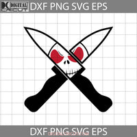 Halloween Cross Knife Svg Cricut File Clipart Png Eps Dxf