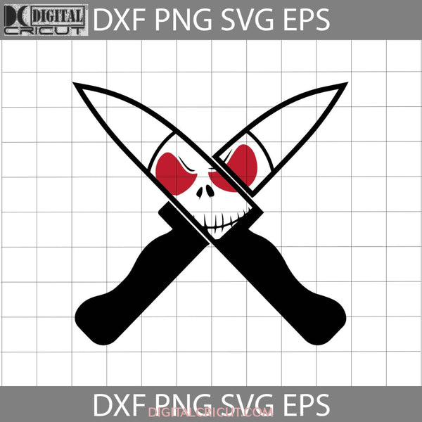 Halloween Cross Knife Svg Cricut File Clipart Png Eps Dxf