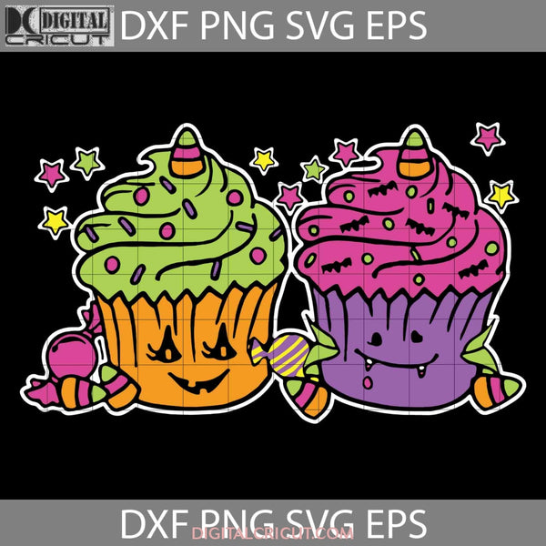 Halloween Cupcakes Svg Cricut File Clipart Png Eps Dxf