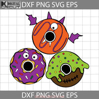 Halloween Donuts Svg Cute Svg Cricut File Clipart Png Eps Dxf