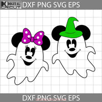 Halloween Mickey Minnie Ghost Svg Svg Cricut File Clipart Png Eps Dxf