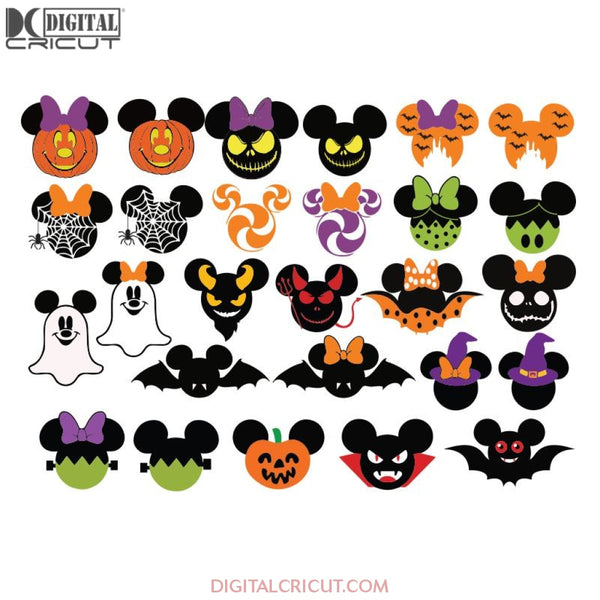 Halloween Svg, Mickey Svg, Disney Svg, Happy Halloween, Cricut, Svg 7
