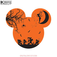 Disney Halloween Svg, Mickey Halloween Svg, Not So Scary Party, Disney Svg, Trick or Treat Svg, Cricut, Clipart, Halloween Svg